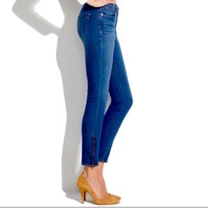 Madewell Women's Skinny Jeans - Blue